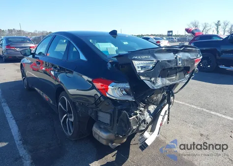 2019 Honda Accord Sport from USA, damaged, VIN 1HGCV1F38KA138048